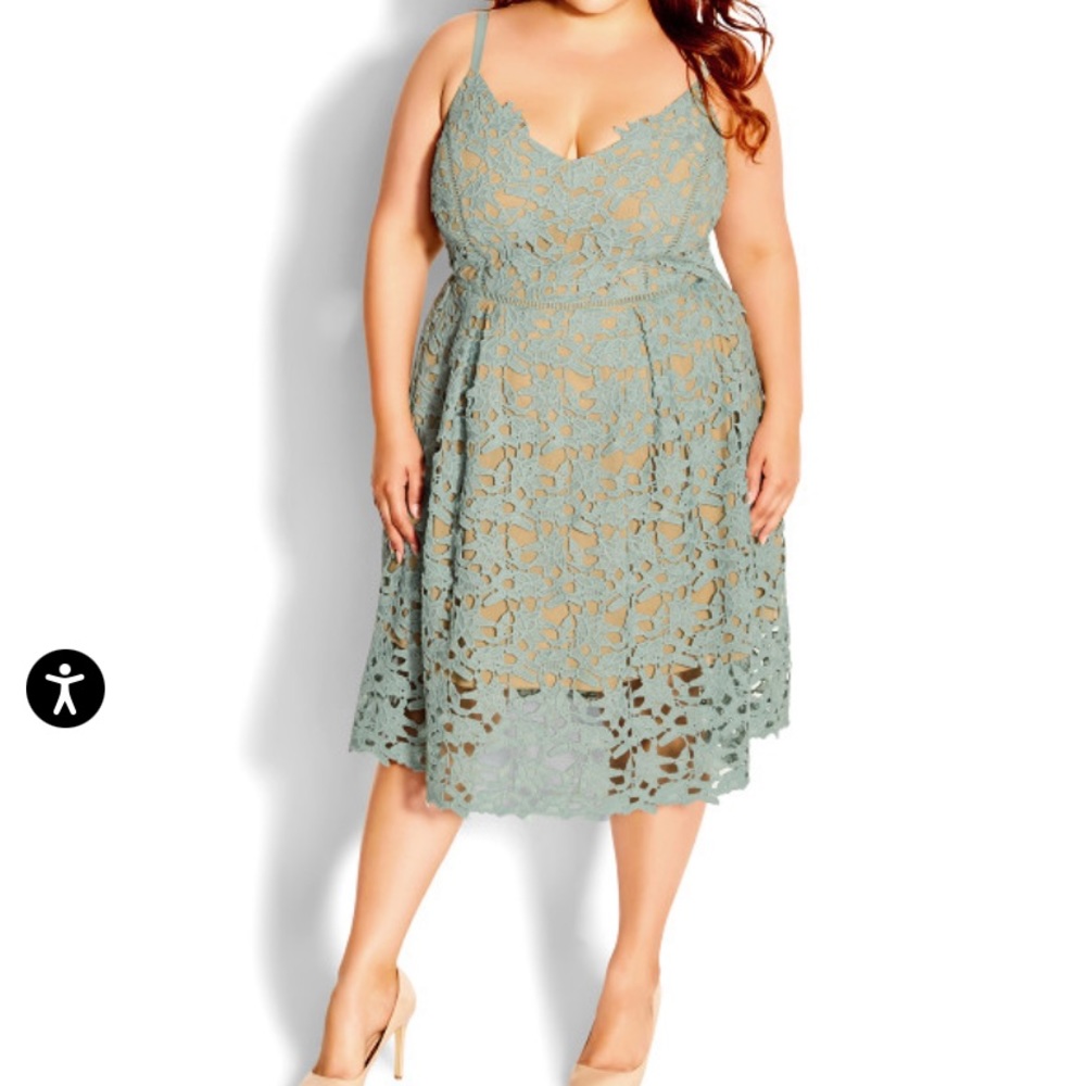 So Fancy Dress - sea foam